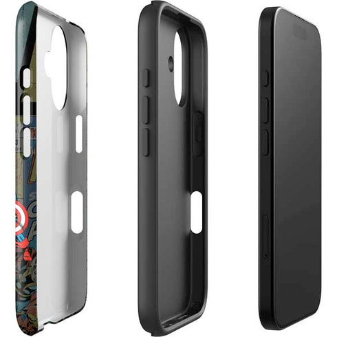 Marvel Classic Comics Avengers Assemble iPhone 16 Plus Impact Case