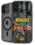 Marvel Classic Comics Avengers Assemble iPhone 16 Plus Kickstand Case