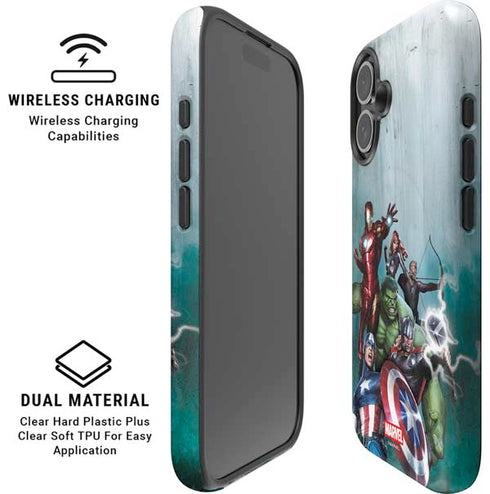 Marvel Avengers Assemble iPhone 16 Plus Magsafe Impact Case