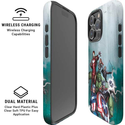 Marvel Avengers Assemble iPhone 16 Pro Max Magsafe Impact Case