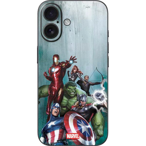 Marvel Avengers Assemble iPhone 16 Skin