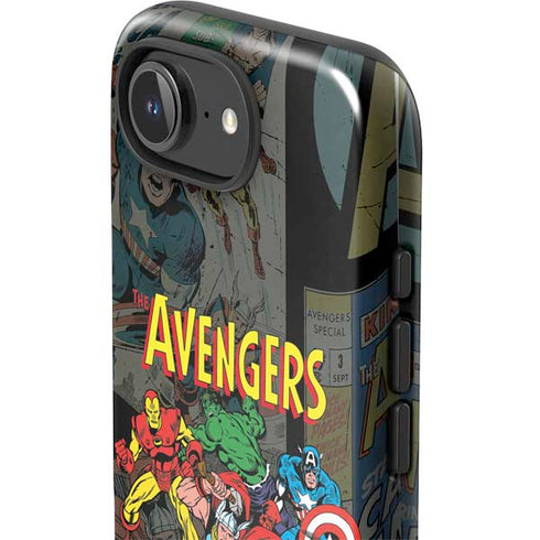 Marvel Classic Comics Avengers Assemble iPhone 16e Impact Case