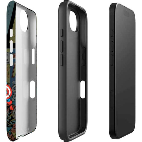 Marvel Classic Comics Avengers Assemble iPhone 16e Impact Case
