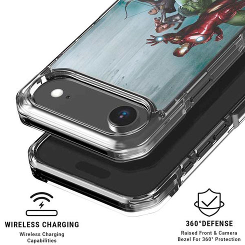 Marvel Avengers Assemble iPhone 17 Air Clear Case
