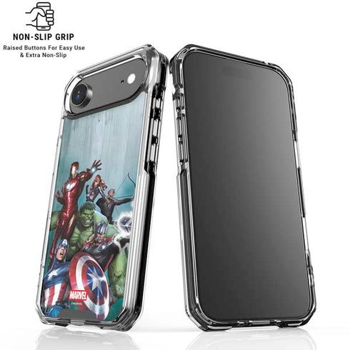 Marvel Avengers Assemble iPhone 17 Air Clear Case