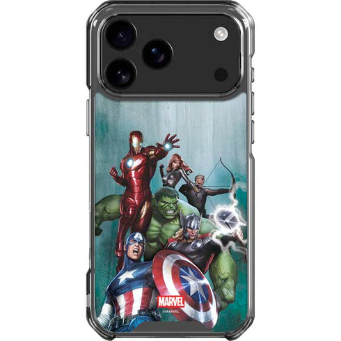 Marvel Avengers Assemble iPhone 17 Pro Max Clear Case