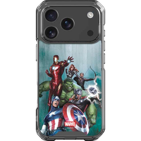 Marvel Avengers Assemble iPhone 18 Pro Clear Case