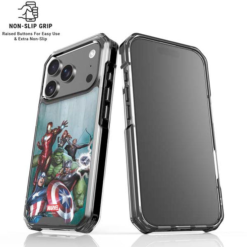 Marvel Avengers Assemble iPhone 18 Pro Clear Case