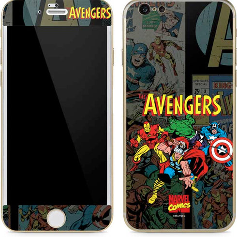 Marvel Classic Comics Avengers Assemble iPhone 6/6s Skin