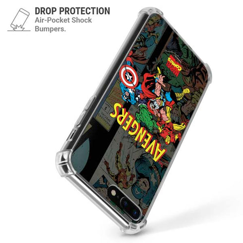 Marvel Classic Comics Avengers Assemble iPhone 7/8 Plus Clear Case