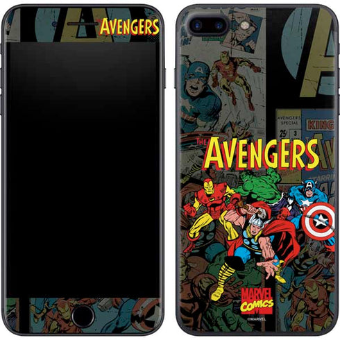 Marvel Classic Comics Avengers Assemble iPhone 7 Plus Skin