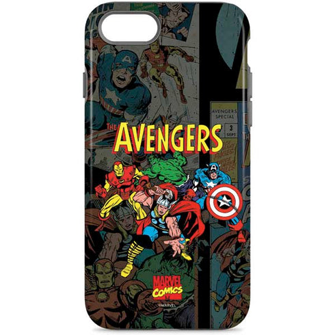 Marvel Classic Comics Avengers Assemble iPhone 7 Pro Case