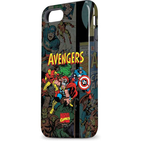 Marvel Classic Comics Avengers Assemble iPhone 7 Pro Case