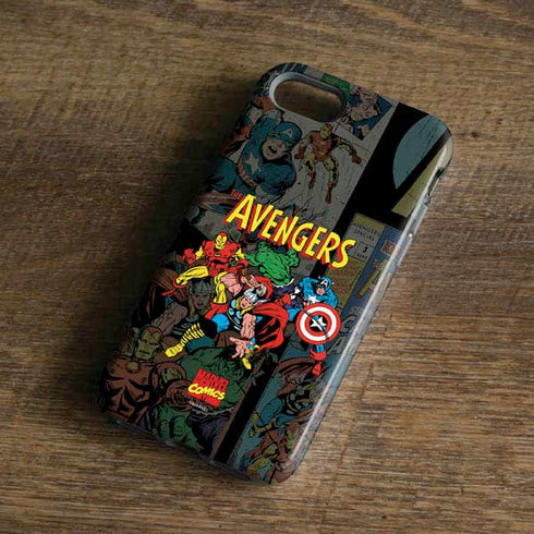 Marvel Classic Comics Avengers Assemble iPhone 7 Pro Case