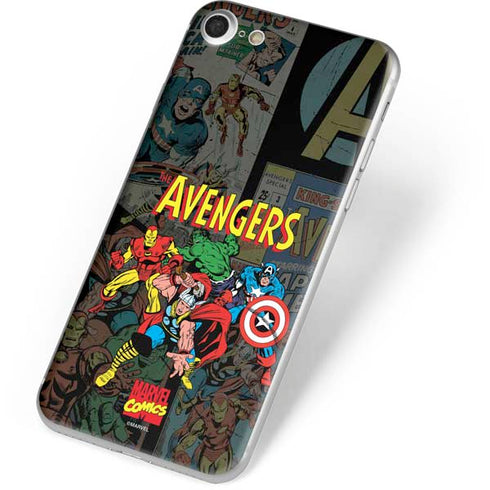 Marvel Classic Comics Avengers Assemble iPhone 8 Skin