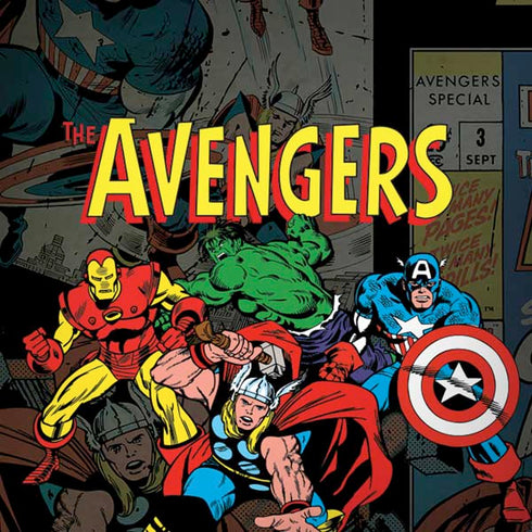 Marvel Classic Comics Avengers Assemble iPhone X Skin