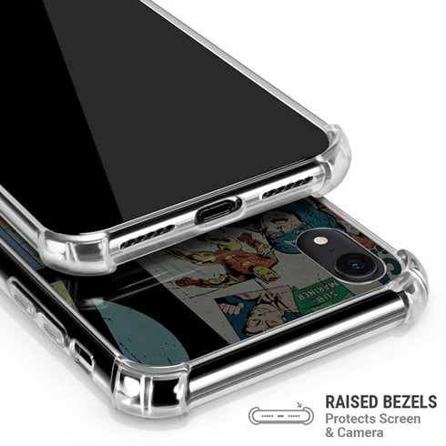Marvel Classic Comics Avengers Assemble iPhone XR Clear Case