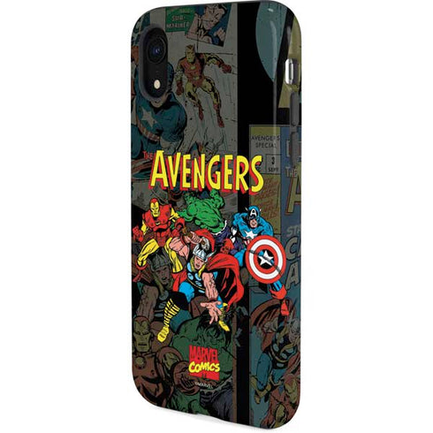 Marvel Classic Comics Avengers Assemble iPhone XR Pro Case
