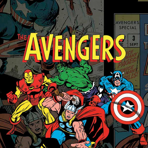 Marvel Classic Comics Avengers Assemble iPhone XS Max Skin