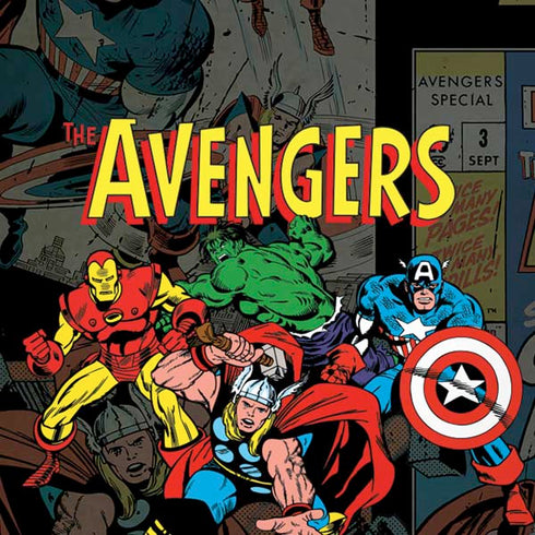 Marvel Classic Comics Avengers Assemble iPhone XS Skin