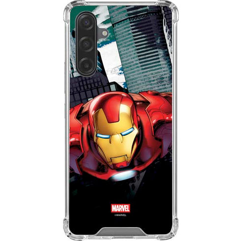 Marvel Avengers Assemble Iron Man Galaxy A17 Clear Case