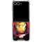 Marvel Avengers Assemble Iron Man Galaxy Z Flip7 Clear Case