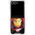 Marvel Avengers Assemble Iron Man Galaxy Z Flip7 Clear Case