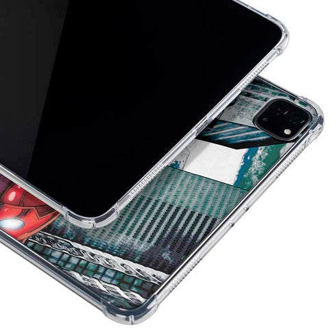 Marvel Avengers Assemble Iron Man iPad Pro 11in (2024) Clear Case