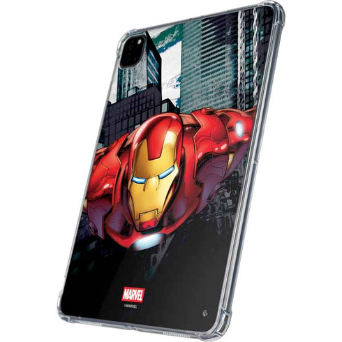 Marvel Avengers Assemble Iron Man iPad Pro 11in (2024) Clear Case