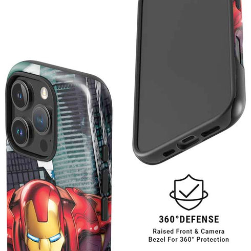 Marvel Avengers Assemble Iron Man iPhone 16 Pro Magsafe Impact Case