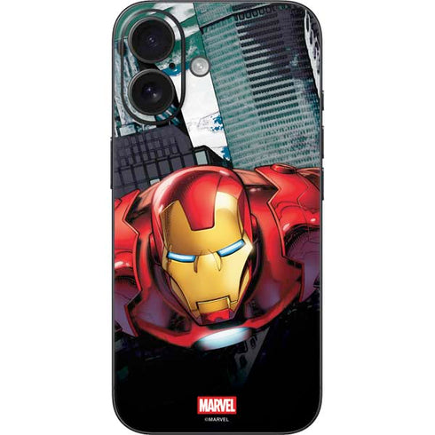 Marvel Avengers Assemble Iron Man iPhone 16 Skin