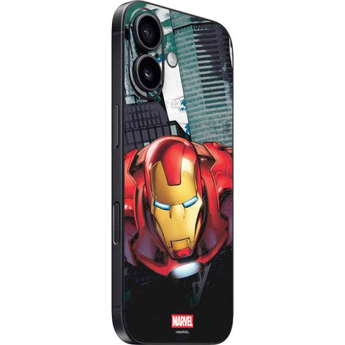 Marvel Avengers Assemble Iron Man iPhone 16 Skin