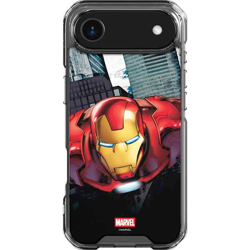 Marvel Avengers Assemble Iron Man iPhone 17 Air Clear Case