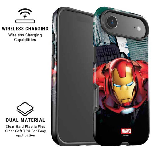 Marvel Avengers Assemble Iron Man iPhone 17 Air Magsafe Impact Case