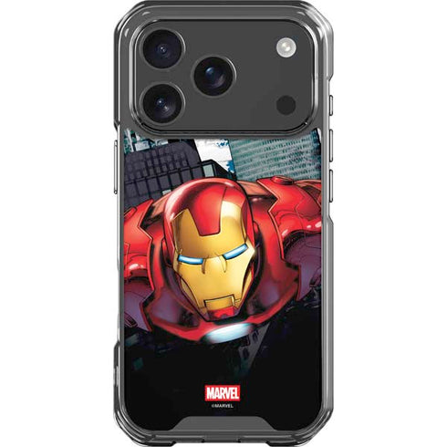 Marvel Avengers Assemble Iron Man iPhone 17 Pro Clear Case