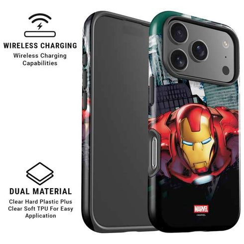 Marvel Avengers Assemble Iron Man iPhone 17 Pro Magsafe Impact Case