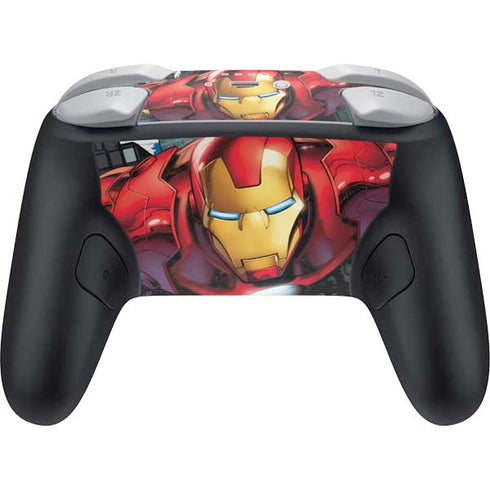 Marvel Avengers Assemble Iron Man Nintendo Switch 2 (2025) Pro Controller Skin