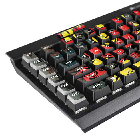 Marvel Classic Comics Avengers Assemble K95 RGB PLATINUM Mechanical Gaming Keyboard Skin