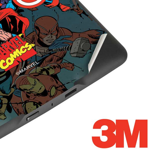 Marvel Classic Comics Avengers Assemble Amazon Kindle Skin