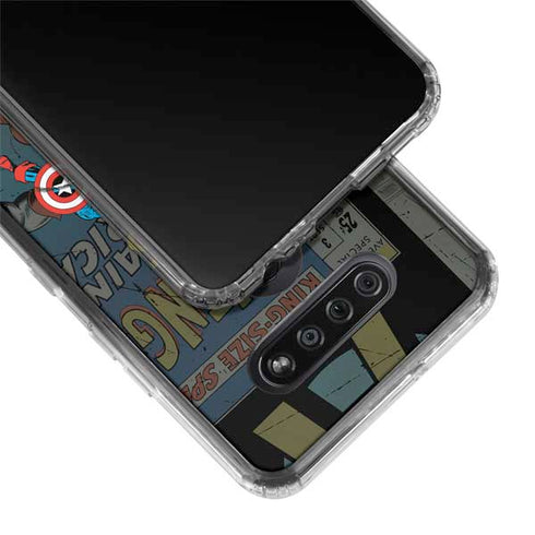 Marvel Classic Comics Avengers Assemble LG K51/Q51 Clear Case