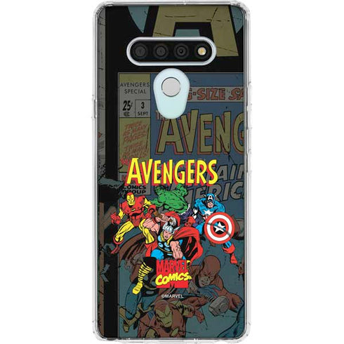 Marvel Classic Comics Avengers Assemble LG Stylo 6 Clear Case