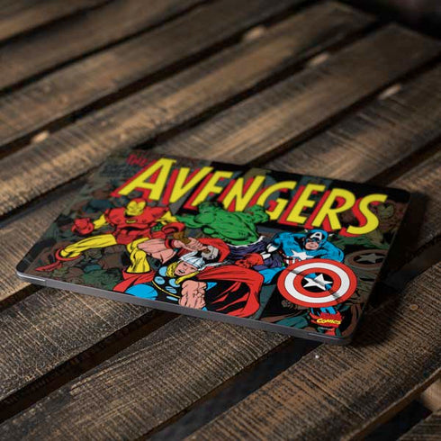 Marvel Classic Comics Avengers Assemble Apple MacBook Air Skin