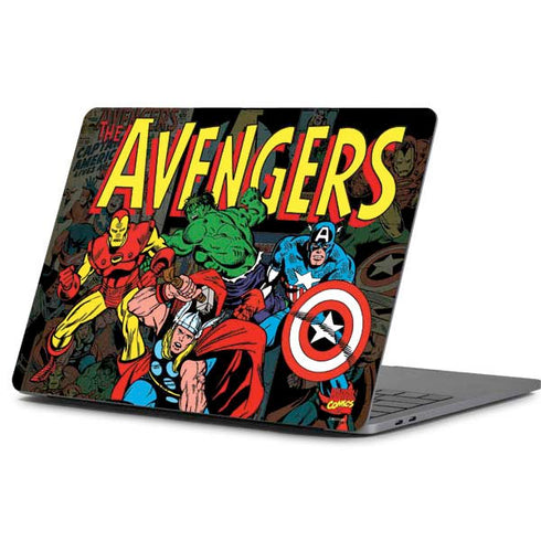 Marvel Classic Comics Avengers Assemble Apple MacBook Pro 13-inch Skin