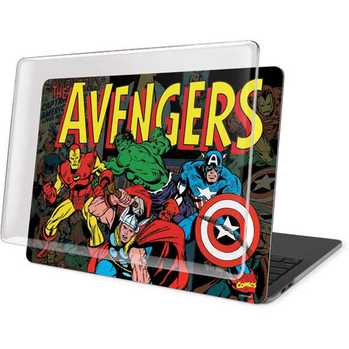Marvel Classic Comics Avengers Assemble MacBook Pro 15in (2016-19) Case plus Skin