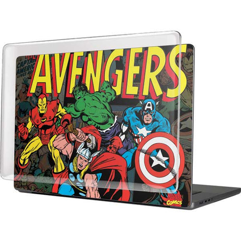 Marvel Classic Comics Avengers Assemble MacBook Pro 16in (2021-25) Case plus Skin