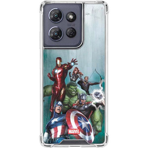 Marvel Avengers Assemble Moto G Power 5G (2025) Clear Case