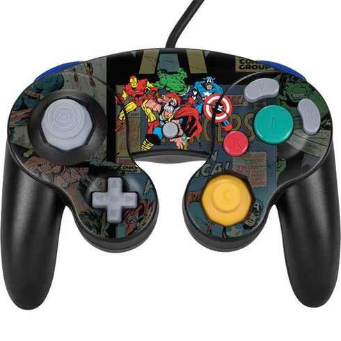 Marvel Classic Comics Avengers Assemble Nintendo Skins