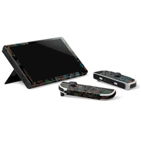 Marvel Classic Comics Avengers Assemble Nintendo Switch OLED (2021) Skin