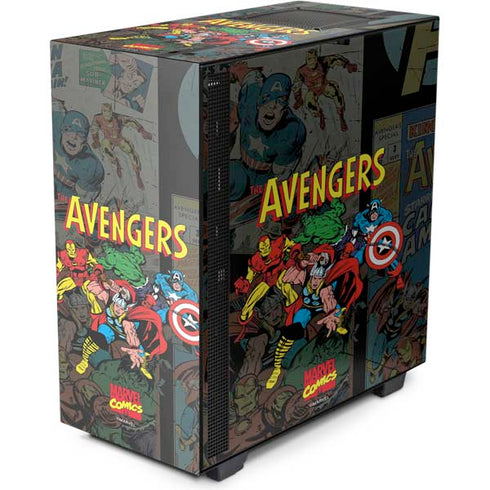 Marvel Classic Comics Avengers Assemble NZXT H510 Compact ATX Mid-Tower Case Skin