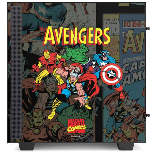 Marvel Classic Comics Avengers Assemble NZXT H510 Compact ATX Mid-Tower Case Skin